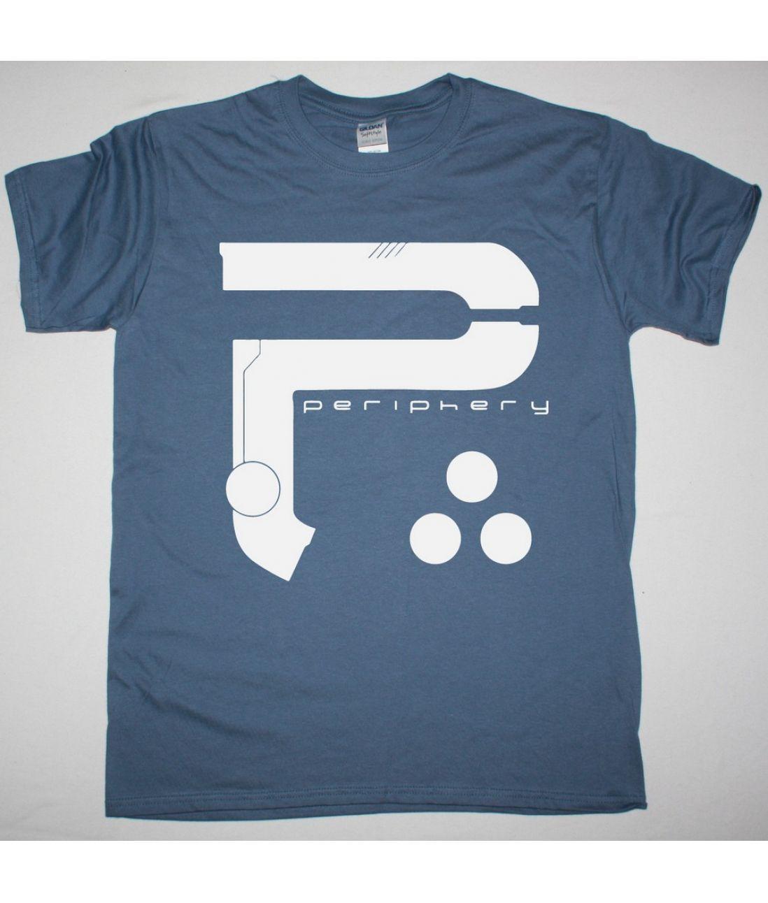 Big P Logo - PERIPHERY BIG P LOGO NEW INDIGO BLUE T SHIRT - Best Rock T-shirts