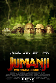 The Jungle Book Title Logo - Jumanji: Welcome to the Jungle
