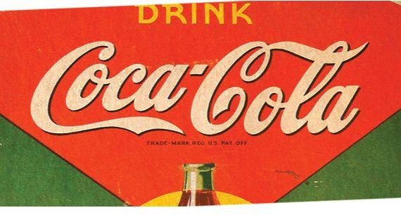 Vintage Coke Logo - The History of the Coca Cola Logo | Fine Print Art