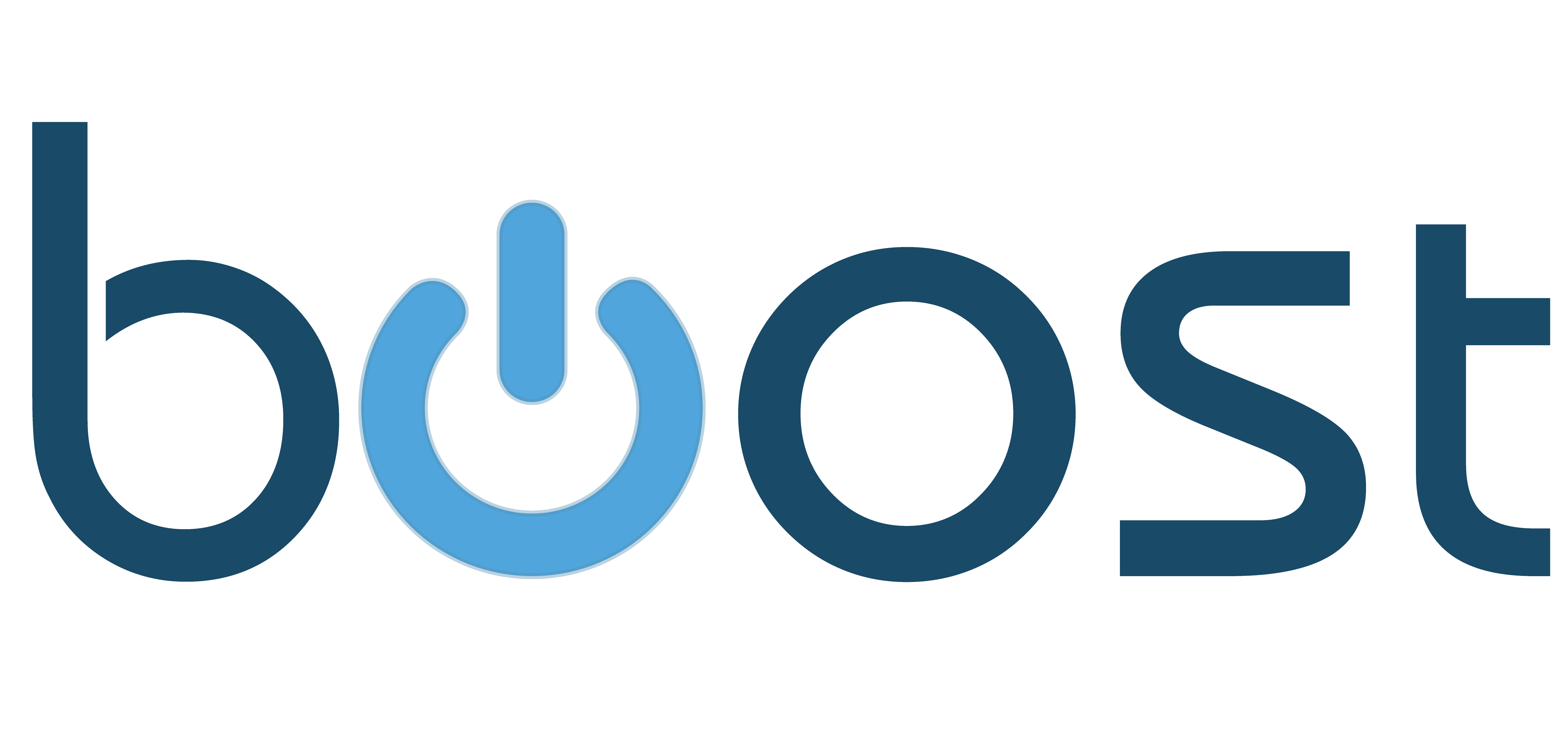 Boost Logo - Boost logo blue