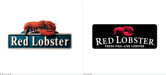 Red Lobster Logo - Brand New: Shiny Happy Lobster