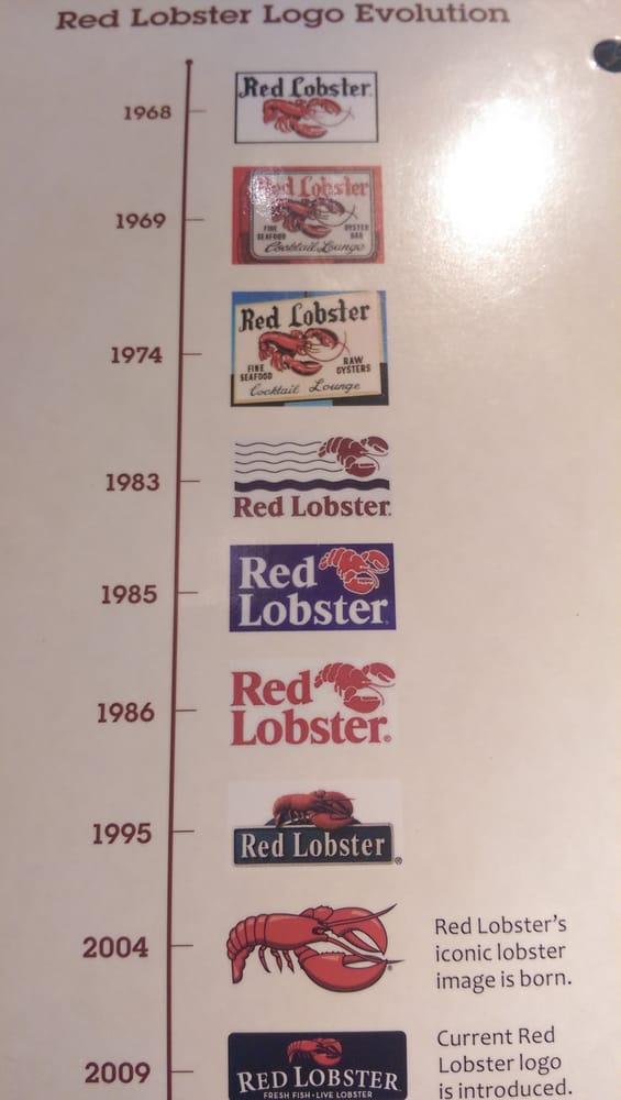 Red Lobster Logo - Evolución of the Red Lobster Logo