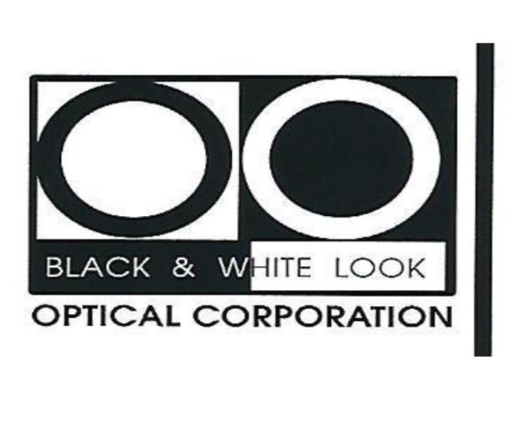 Black and White Brand Logo - black and white look optical