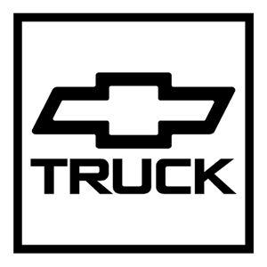 Chevy Truck Logo - Chevrolet - Chevy Truck Logo (Box) - Outlaw Custom Designs, LLC