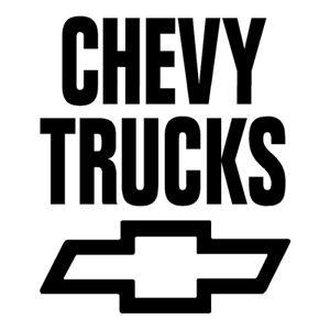 Chevrolet Truck Logo - Chevrolet - Chevy Trucks & Logo - Outlaw Custom Designs, LLC
