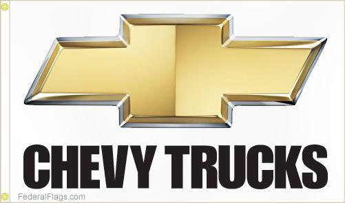 Chevy Truck Logo - Buy Chevy Trucks Logo Flag - 3'x5' Logo Flags | Federal Flags ™