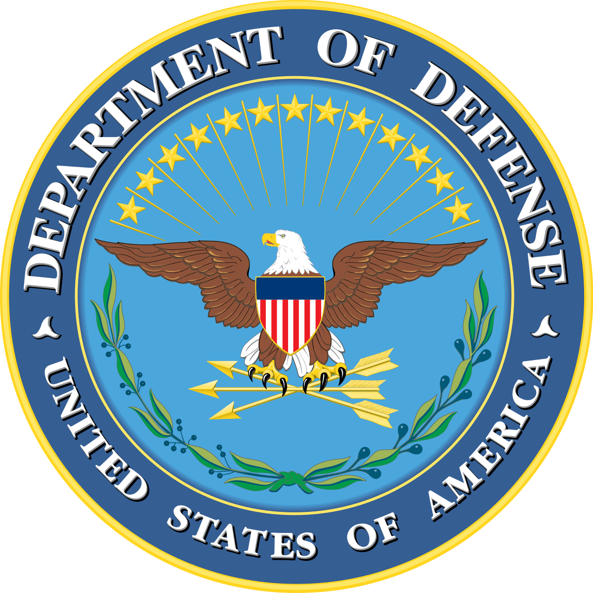 Green Pentagon Logo - United States Department of Defense