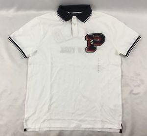 Big P Logo - Ralph Lauren Men Custom Slim Fit Polo Shirt Big P Logo White Size L ...
