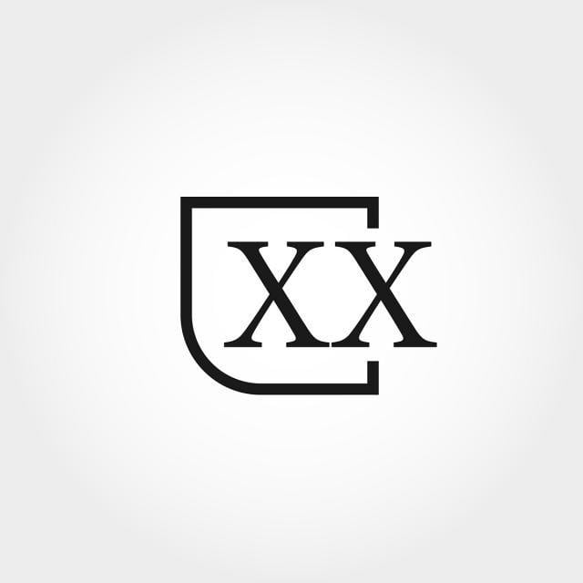 Xx Logo - Initial Letter XX Logo Template Design Template for Free Download on ...