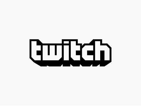 Black TV Logo - Twitch.tv - Brand