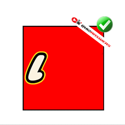 White with a Red Background Logo - White background red Logos