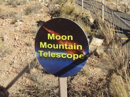 Moon Mountain Logo - Moon Mountain Telescope Path, Meteor Crater, Winslow, Arizona