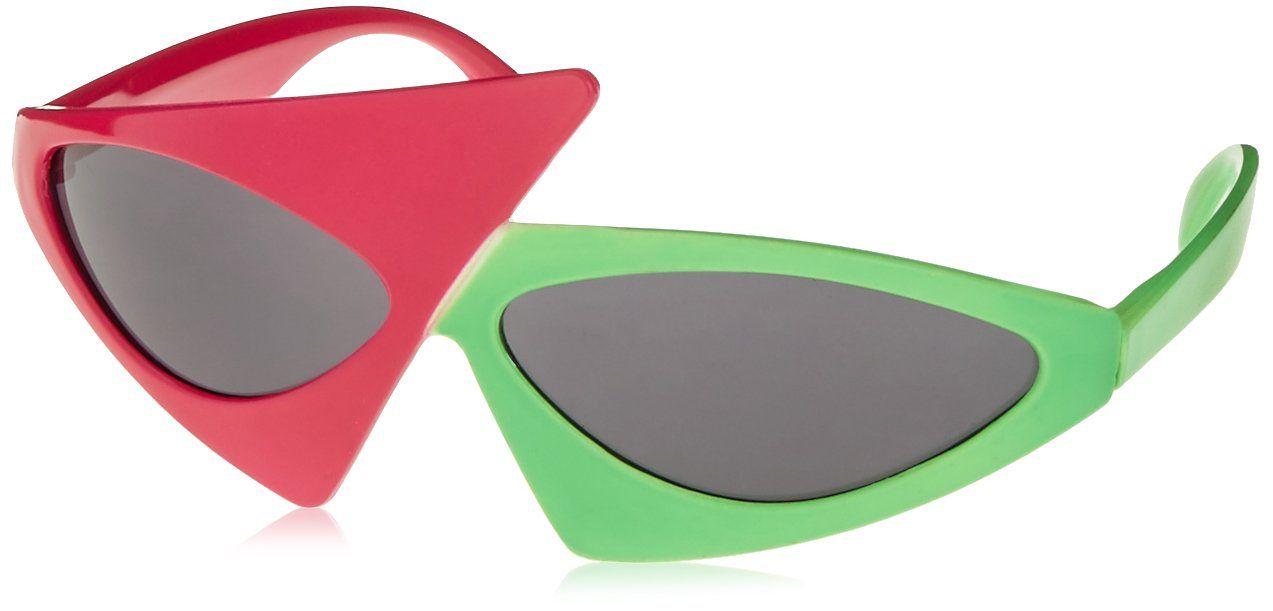 Neon Green Triangle Logo - Amazon.com: Forum Novelties 2 Tone Glasses, Neon Pink/Green: Toys ...