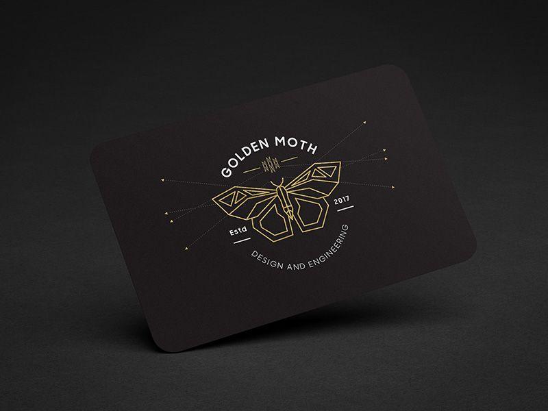 Moth Logo - Golden Moth Logo by Miguel Castro | Dribbble | Dribbble