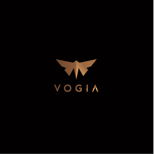 Moth Logo - nice, clean, easy logo creative interpretation of moth. Logo