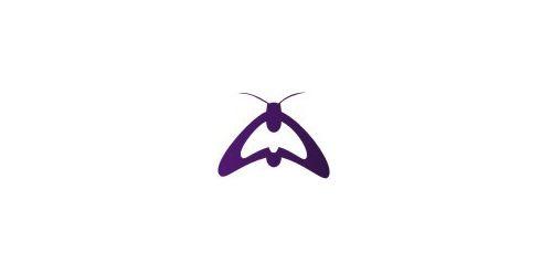 Moth Logo - Art Moth