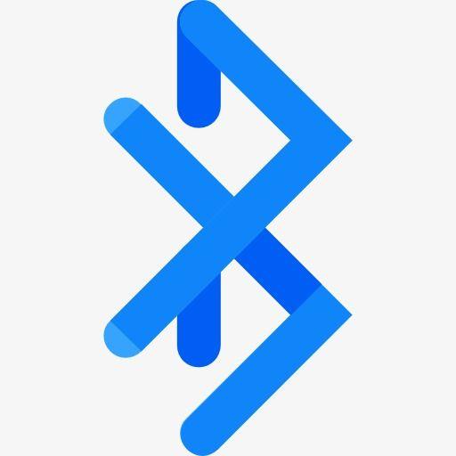 Bluetooth Logo - A Blue Bluetooth Logo, Logo Clipart, Bluetooth, Transmission PNG ...