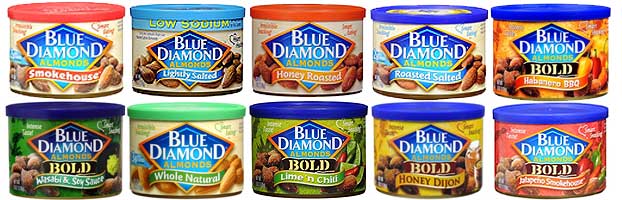 Blue Diamond Nuts Logo - Walgreens: Blue Diamond Almonds $1.50 Print $2 2 Coupon NOW. Coupon
