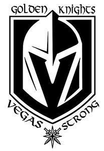 Knights Logo - Las Vegas Golden Knights NHL Team Logo Decal Stickers Hockey ...