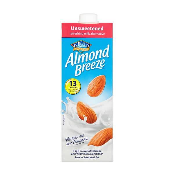 Blue Diamond Nuts Logo - Blue Diamond Almond Breeze Unsweetened 1l