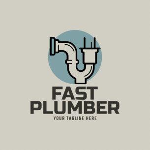 Plumbing Company Logo - Placeit Maker to Design a Plumbing Logo