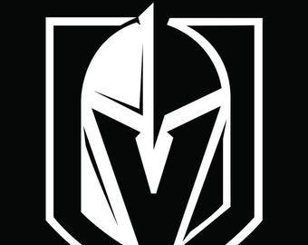 Las Vegas Knights Logo - Golden knights decal | Etsy