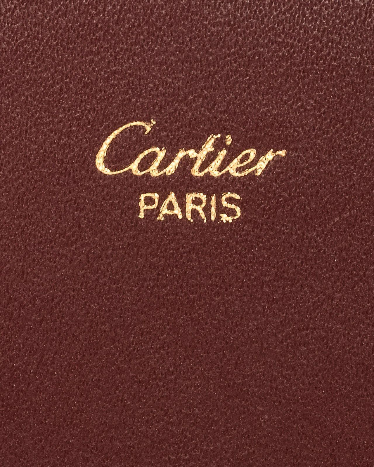 Cartier Red Logo - Lyst - Cartier Red Long Wallet in Red
