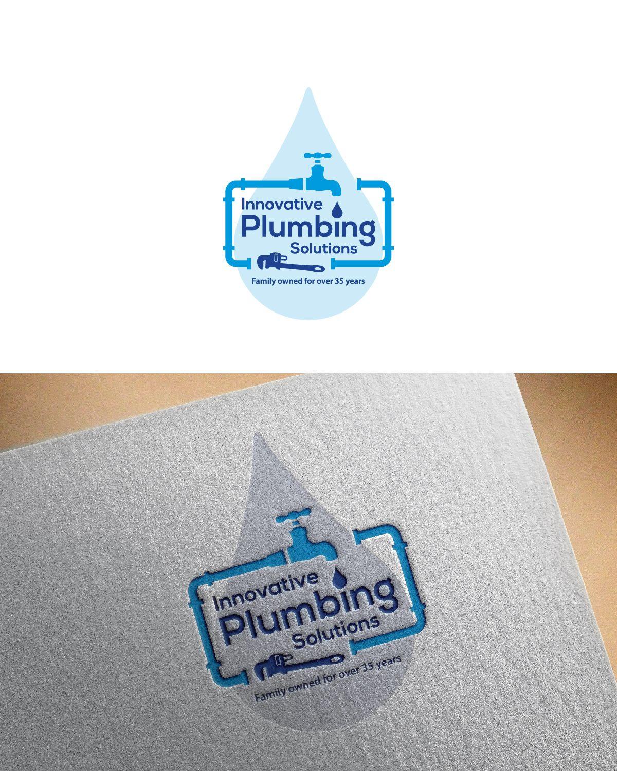 Plumbing Company Logo - Bold, Masculine, It Company Logo Design for Innovative Plumbing ...