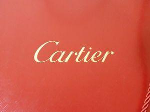 Cartier Red Logo - Authentic Cartier Red Paper Shopping Gift Bag 12.5