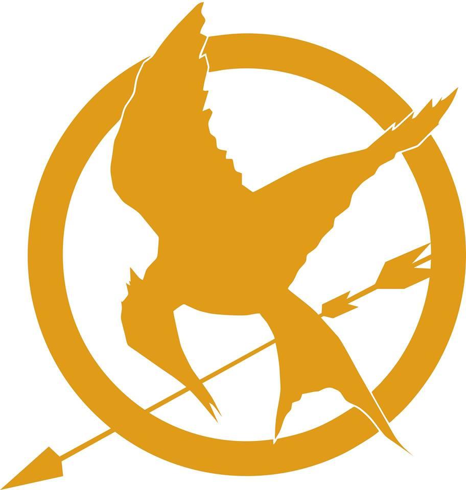 Hunger Games Logo - The Hunger Games Saga Logo | Die Cut Vinyl Sticker Decal | Blasted Rat