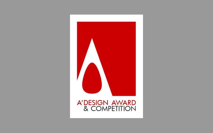 Red Gray Black White Logo - A' Design Award and Competition - Award Usage Guidelines