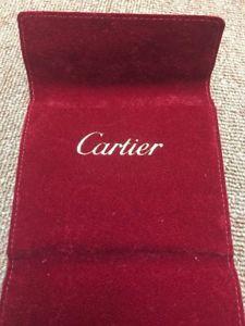 Cartier Red Logo - Red Cartier Presentation Watch Pouch - Cartier Logo In High Position ...