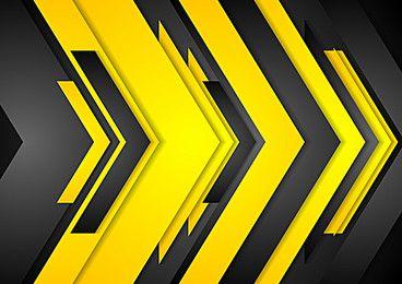 Black Yellow Rectangle Logo - Black Yellow Simple Geometric Background, Black, Yellow, Rectangle ...