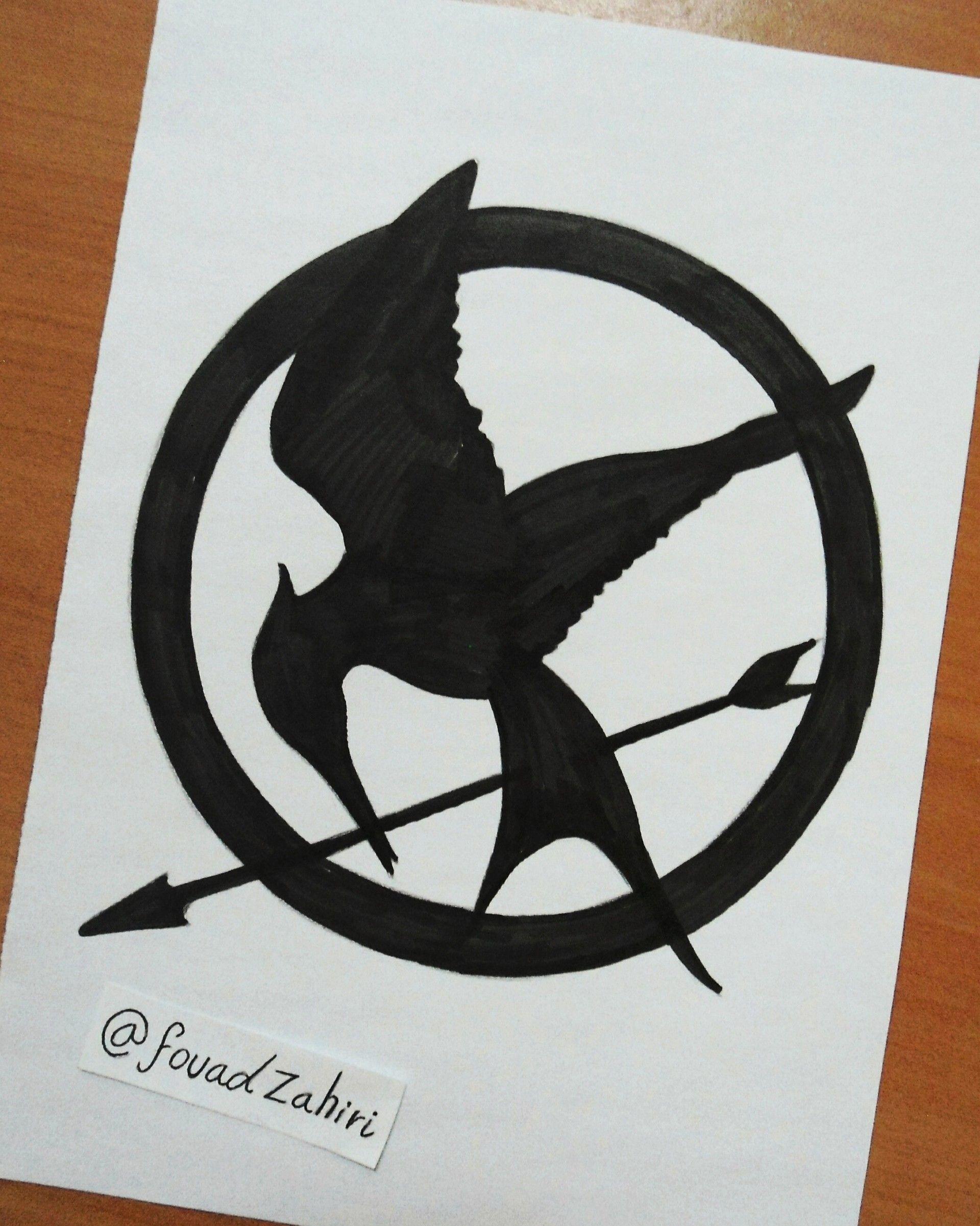 Hunger Games Logo - ArtStation - The hunger games logo tribal art, fouad zahiri