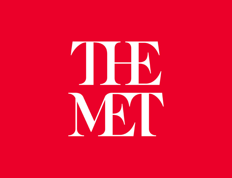 Red Website Logo - Brand New: New Logo and Identity for The Met