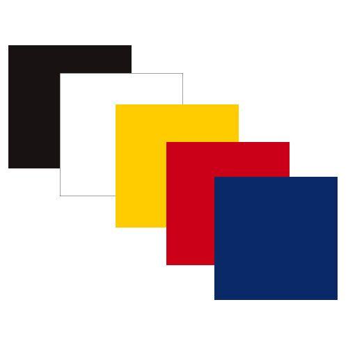 Black Yellow Rectangle Logo - 5pk Polyester Pigment Multipack (White / Black / Yellow / Red / Blue ...