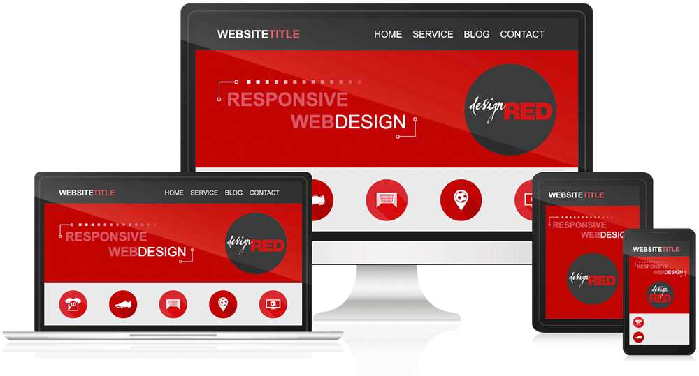 Red Website Logo - designRED - Website Design & Graphic Design