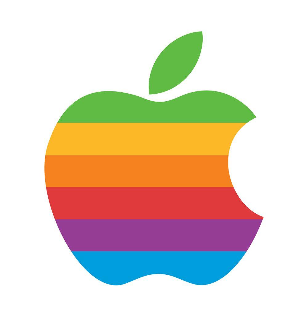 Round Apple Logo