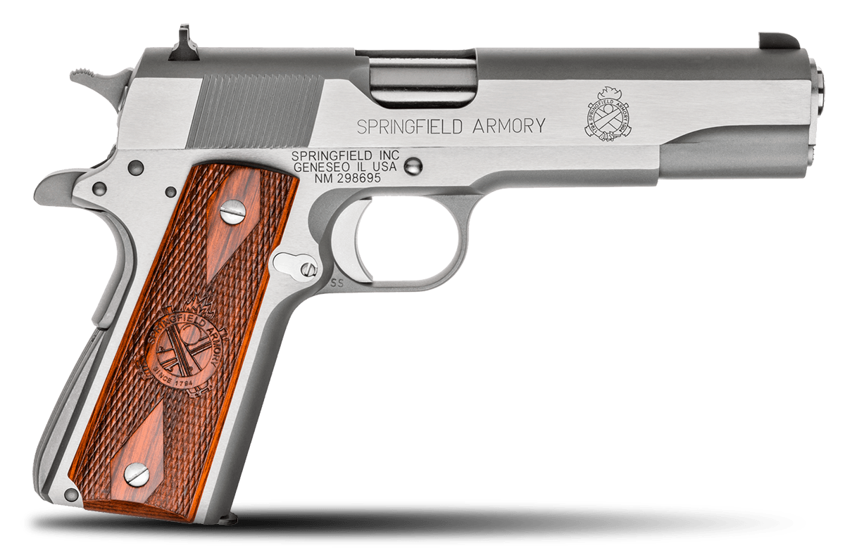 Springfield Armory Firearms Logo - 1911 Mil-Spec .45ACP Pistol | State-of-the-Art Handguns