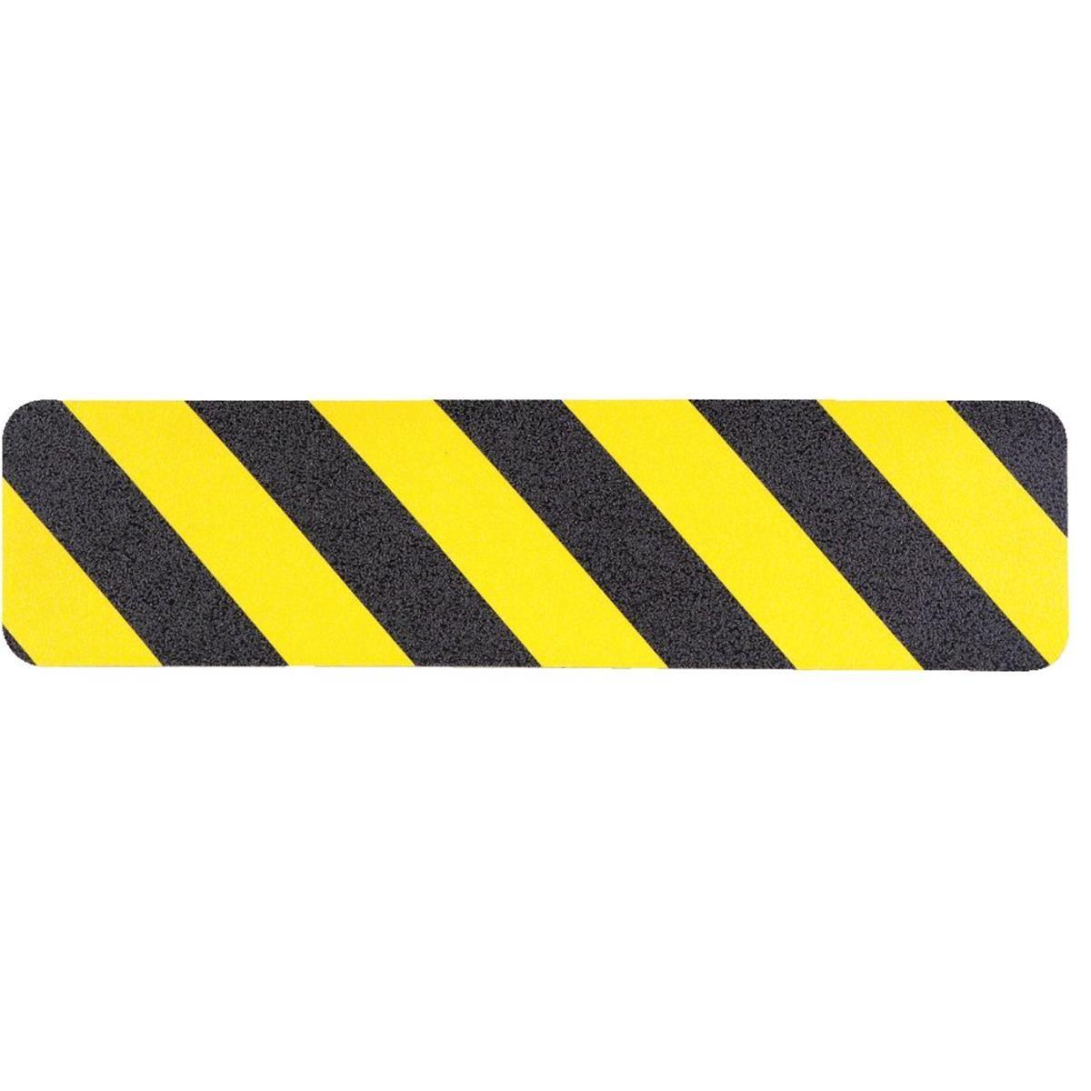 Black Yellow Rectangle Logo - Caution Anti-skid Pre-cut Black/Yellow Strip | GEMPLER'S