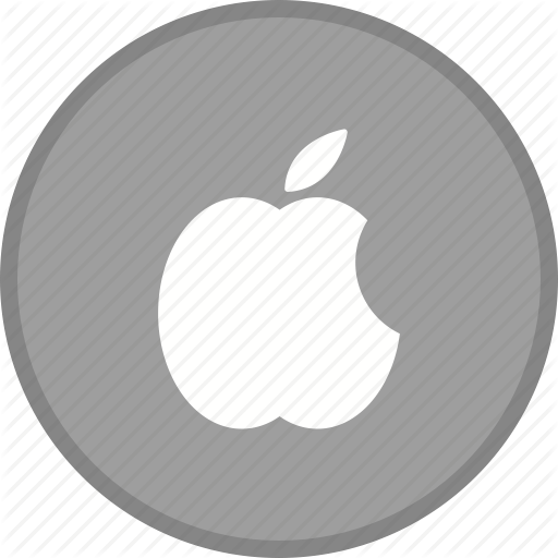 B in Apple Logo - Apple, logo, media, seo, social, web icon