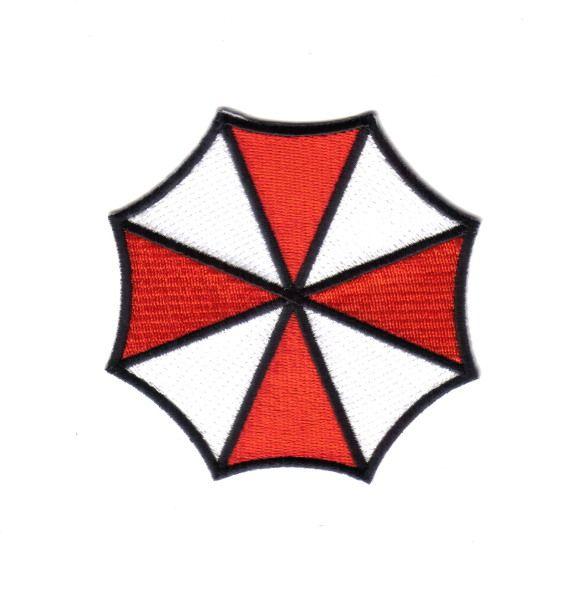 Re Umbrella Logo - Resident Evil Umbrella Corporation Logo Large Shoulder Embroidered