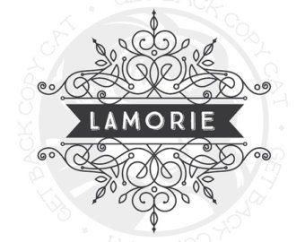 Ornate Logo - Premade Logo Design Customizable Logo Logo Template Ornate