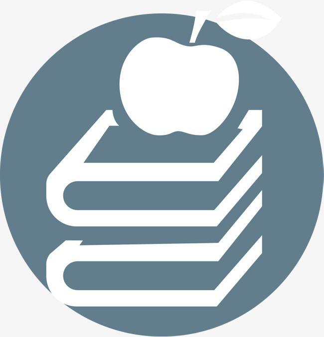 Round Apple Logo - Round Apple And Book Logo, Book, Book, Logo PNG and Vector for Free