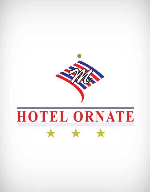 Ornate Logo - hotel ornate vector logo - designway4u