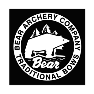 Bear Archery Logo - BEAR ARCHERY VINTAGE LOGO VINYL STICKER DECAL Window BOW HUNTING