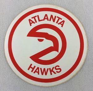 Atlanta Basketball Logo - NBA 1972-95 Atlanta Hawks Pac-Man Basketball Logo Sticker | eBay