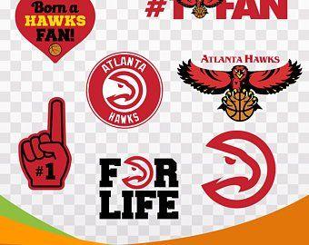 Atlanta Basketball Logo - Atlanta hawks logo | Etsy