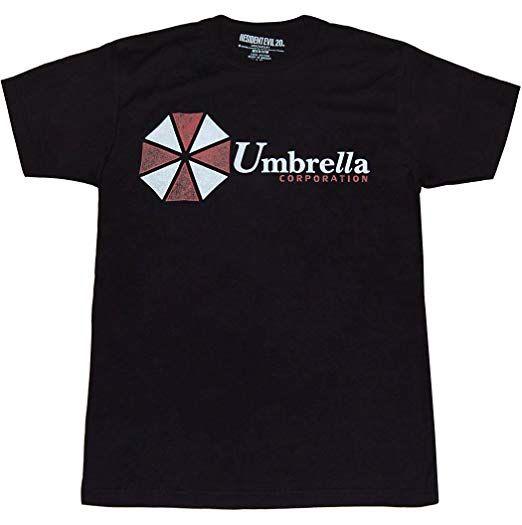 Re Umbrella Logo - Amazon.com: Resident Evil Umbrella Corporation Logo T-Shirt: Clothing
