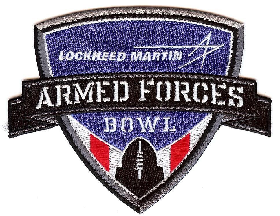 Lockheed Martin Star Logo - Lockheed Martin Armed Forces Bowl Patch